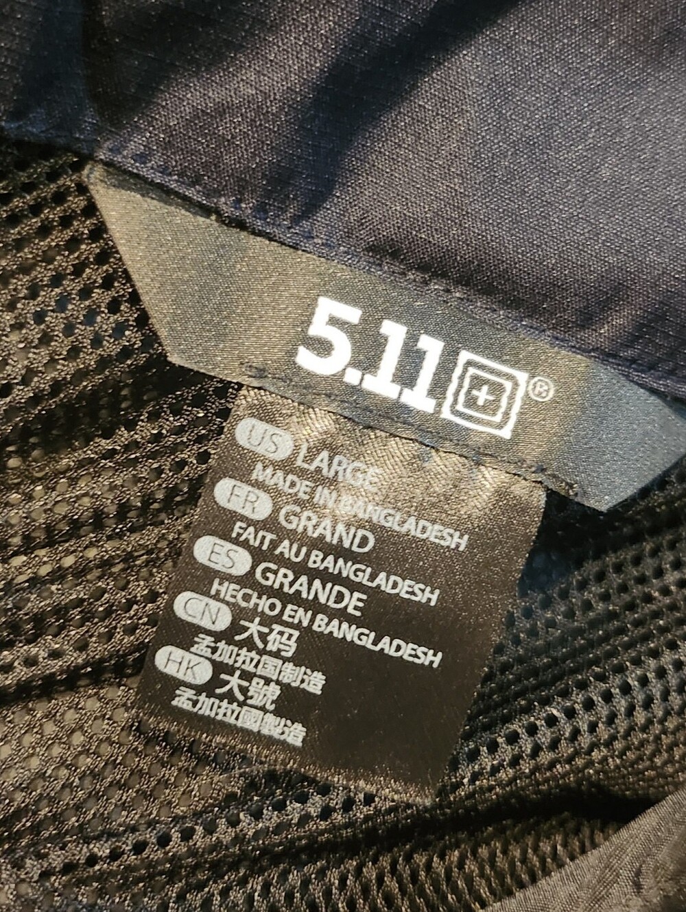 5.11 tactical Tac-Dry jacket size L - Picture 5 of 6